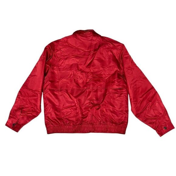 Cutter & Buck Men's Red Full Zip Windbreaker Jacket Arkansas Razorbacks M - Picture 2 of 6